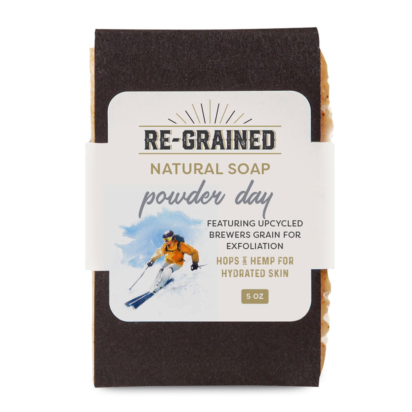 Powder Day Re-Grained Bar Soap